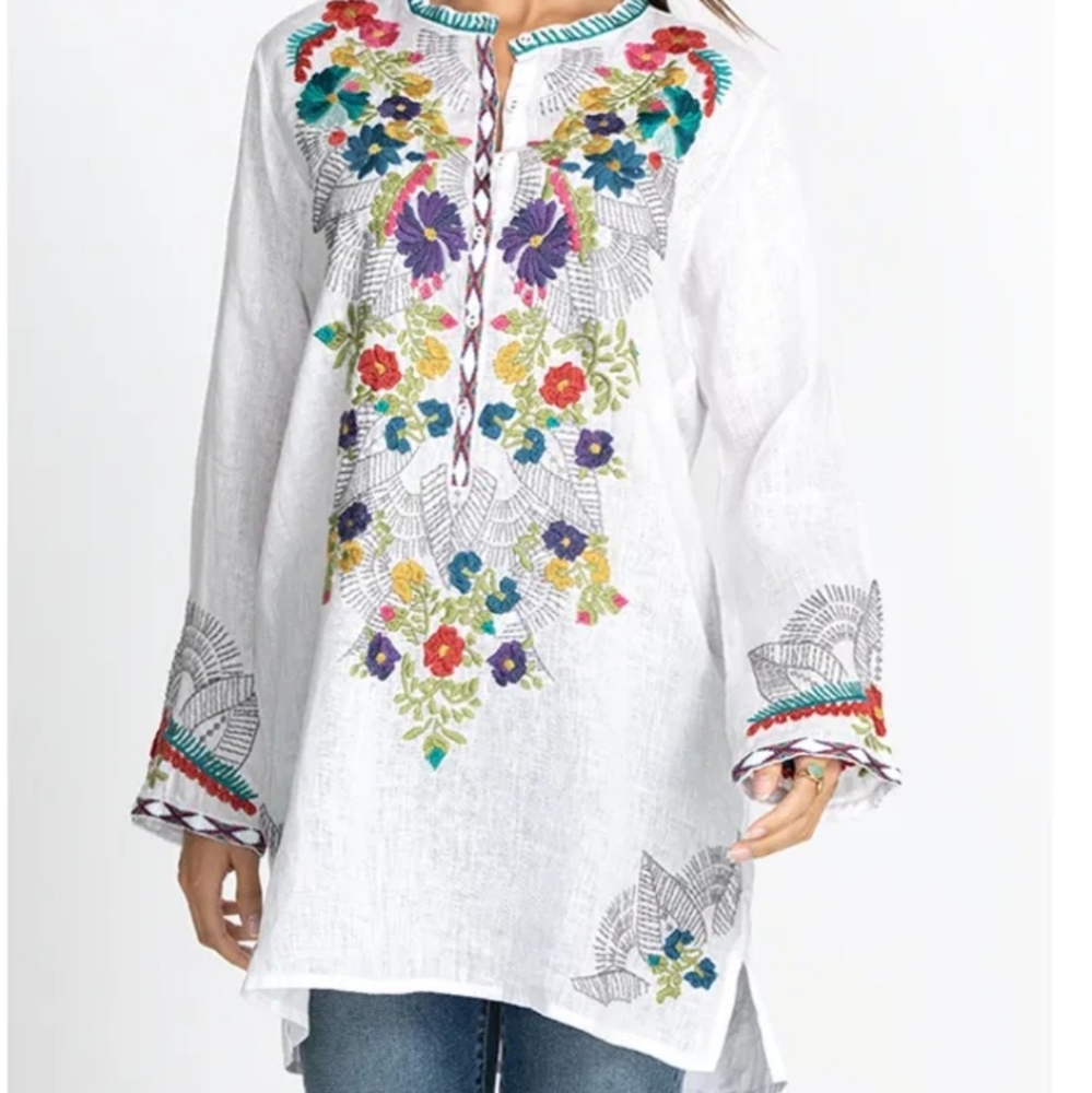 Johnny Was Roseton Tunic